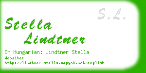 stella lindtner business card